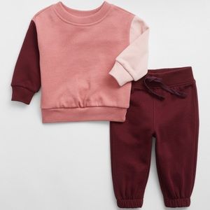 Baby Color Block Two-Piece Set